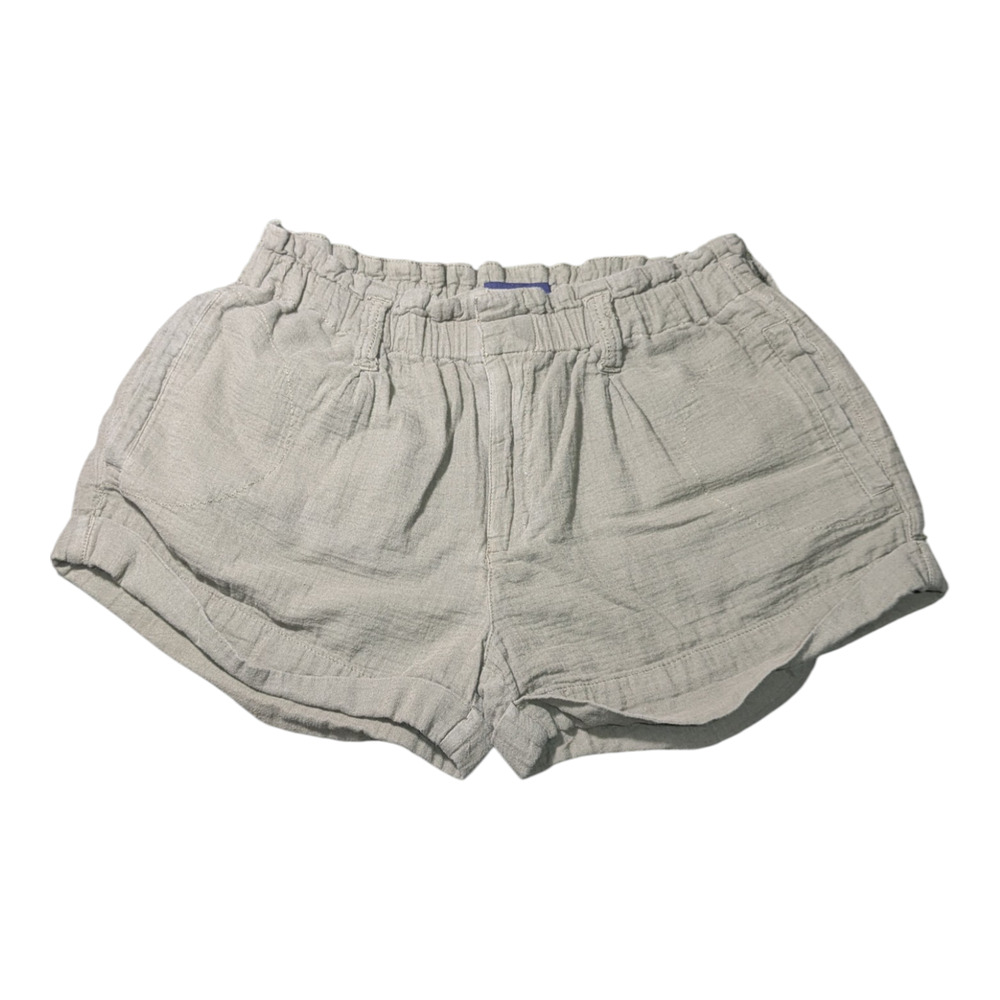 American Eagle Outfitters Womens Shorts Size 10 Olive Grey Stretchy Waist